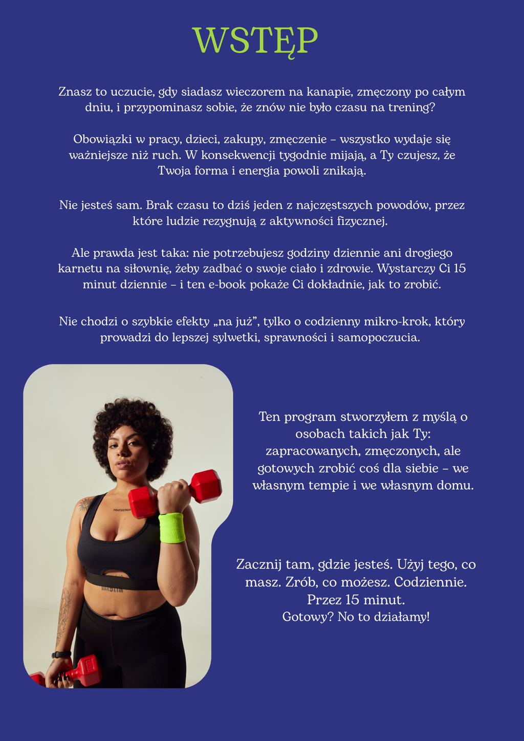 Domowa Forma w 15 minut - jak skutecznie ćwiczyć w domu