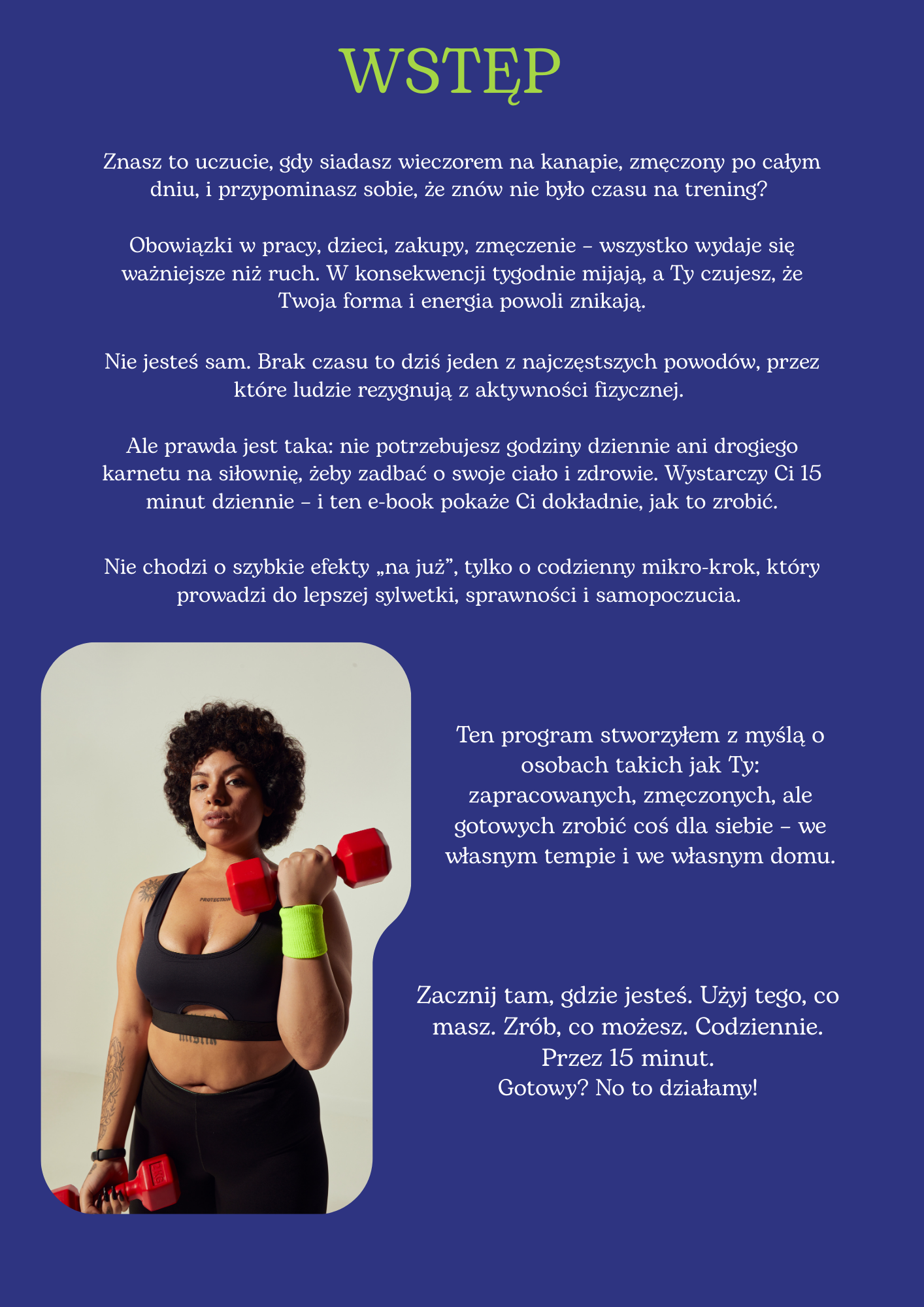 Domowa Forma w 15 minut - jak skutecznie ćwiczyć w domu